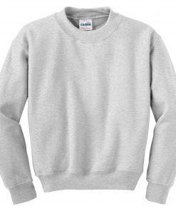 gray gildan sweatshirt