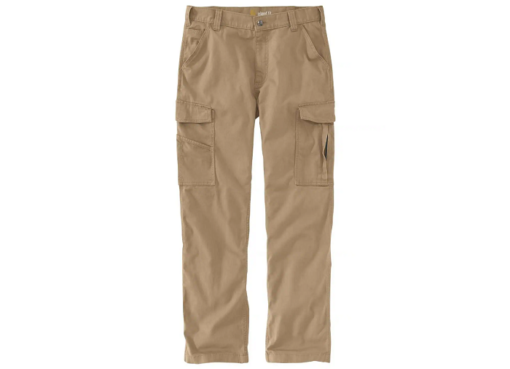 carhartt canvas cargo trousers 103574 dark khaki