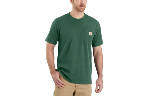 carhartt pocket t shirt 103296 frosted balsam gh6