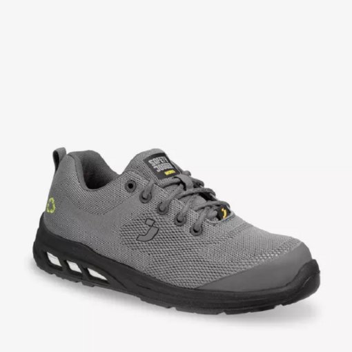 safety jogger ecofitz shoe grey front