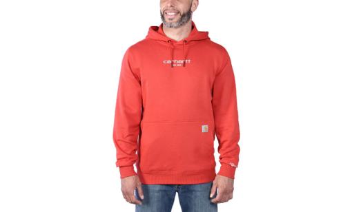 carhartt force rf lightweight hoodie 105569 red barn r83